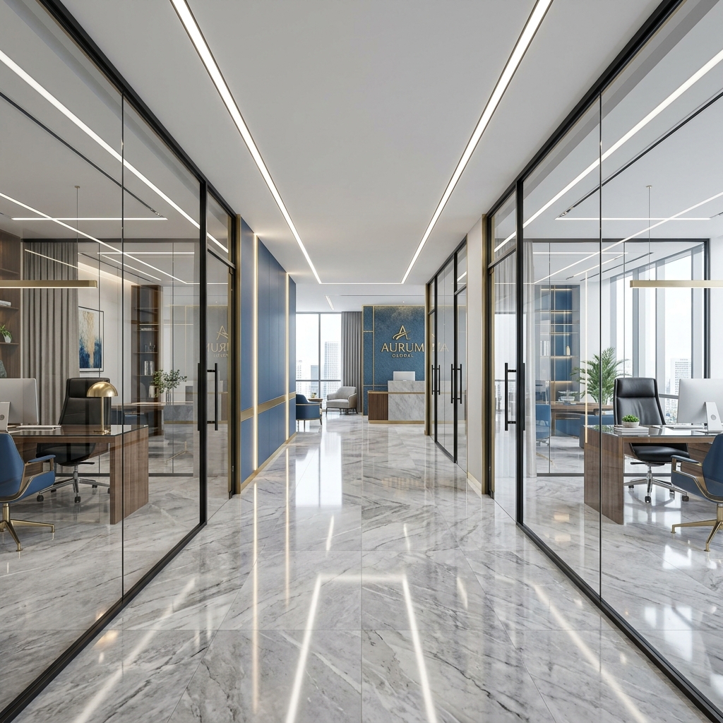 Corporate Lobby Finishing